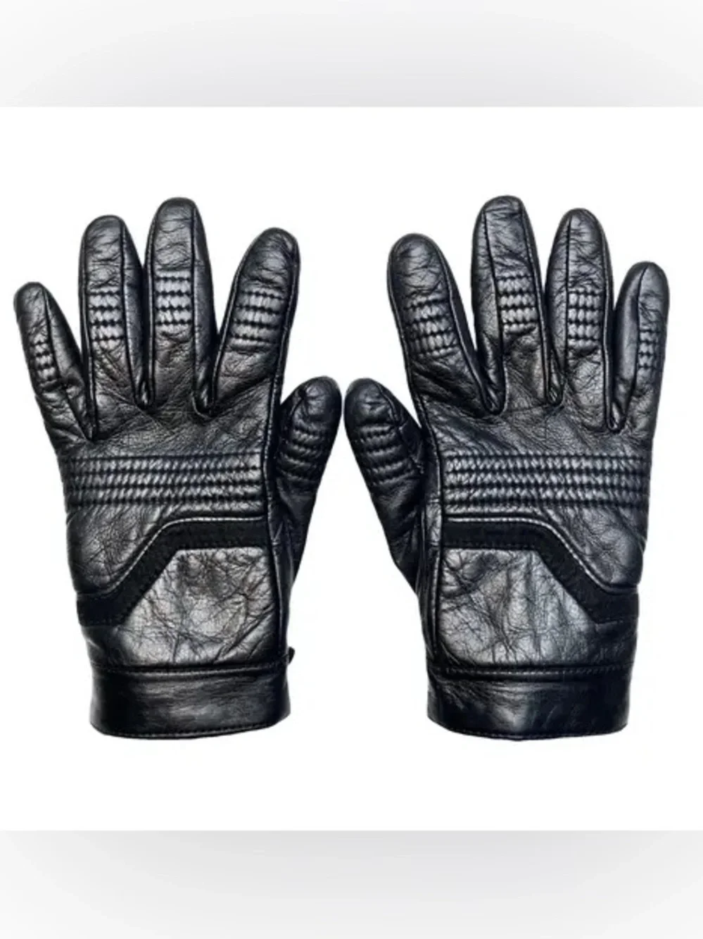 Zadig & Voltaire Black Quilted Leather women’s Gloves